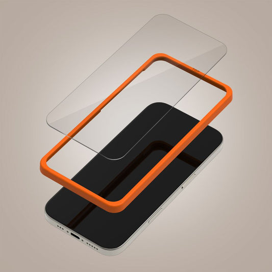 Tech-Protect Suprême Film de protection pour écran arrière et appareil photo pour Apple iPhone 16 Plus, protégé par du verre, entièrement collé