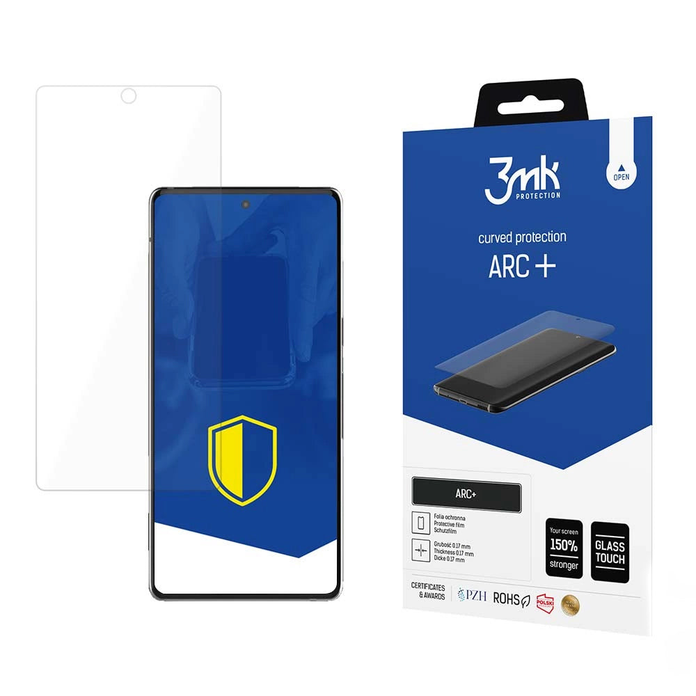 Film de protection d'écran 3MK ARC+ pour Google Pixel 6 Pro, Plastique