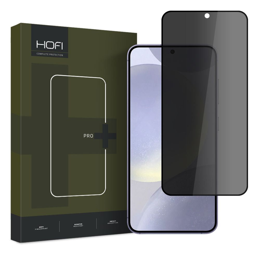 Film de protection écran Privacy HOFI PRO+ pour Samsung Galaxy S24 S921, Verre Trempé, Full Glue