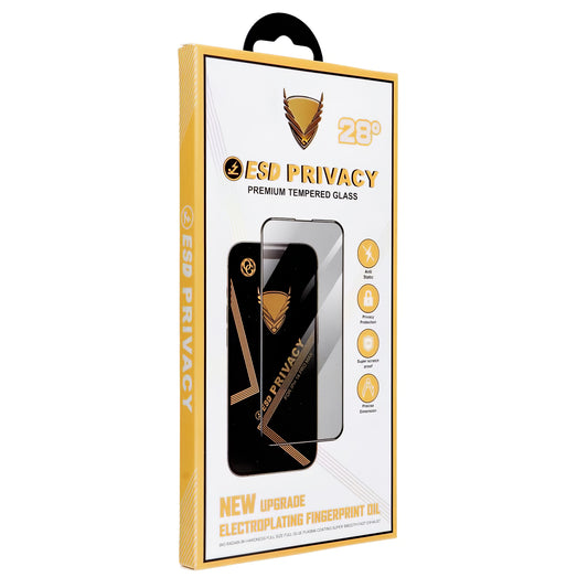 Protection d'écran Privacy ESD OG OG Premium ESD Privacy Screen Protector for Samsung Galaxy A05s A057, Glass Protected, Full Glue