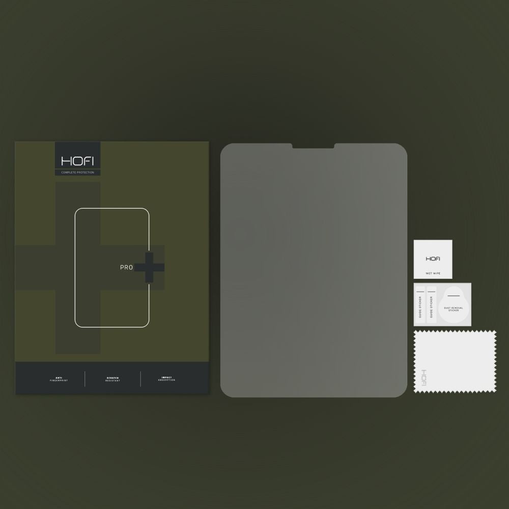 Film de protection d'écran HOFI PRO+ pour Apple iPad Air (2022) / Air (2020), Verre trempé, Full Glue, HOFI040
