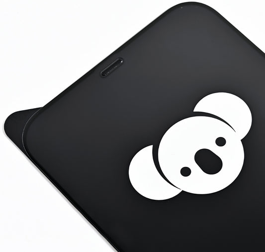 Film de protection d'écran Bear HD pour Apple iPhone 17 Air, Verre trempé, Collage intégral, Noir