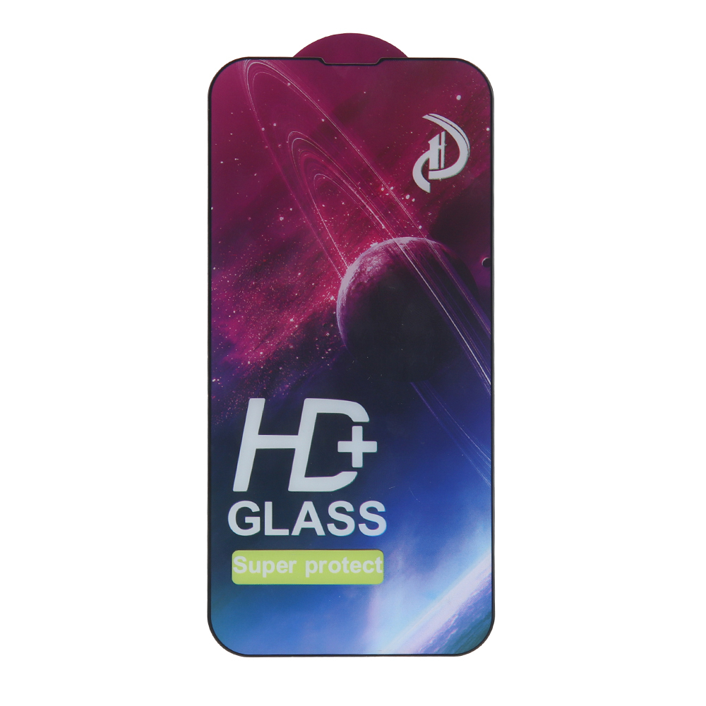 Film de protection d'écran OEM pour Apple iPhone 18 Pro Max / 17 Pro Max, Verre trempé, Collage complet, Lot de 10 pièces, 9D, Noir