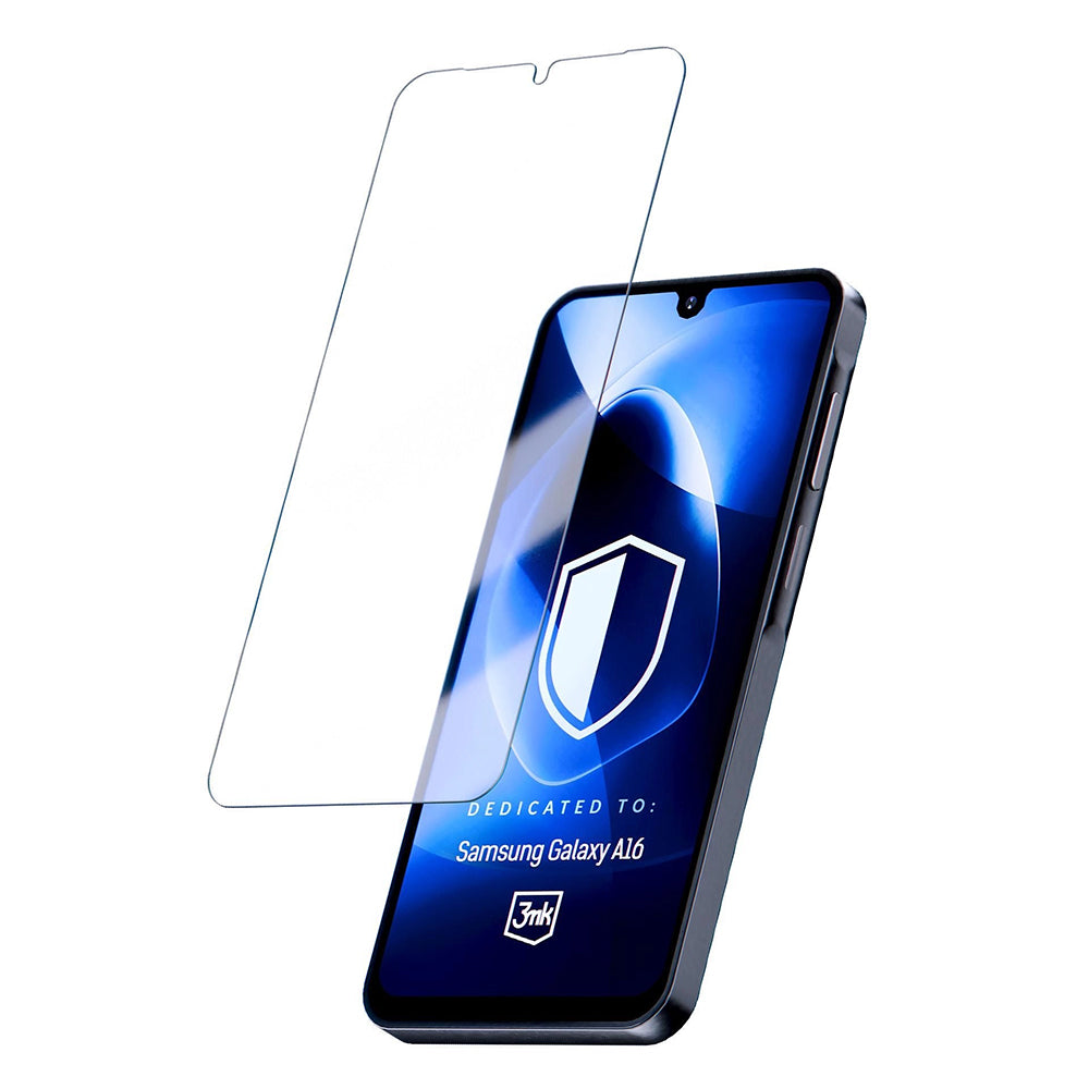Film de protection d'écran 3MK FlexibleGlass pour Samsung Galaxy A26 A266 / A16 5G A166 / A16 4G A165 / M16 M166, Verre Flexible, Full Glue