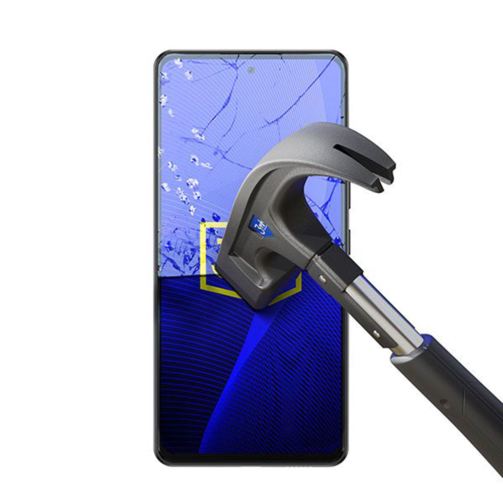 Film de protection d'écran 3MK FlexibleGlass pour Samsung Galaxy A53 5G A536, Verre Flexible, Collage Complet