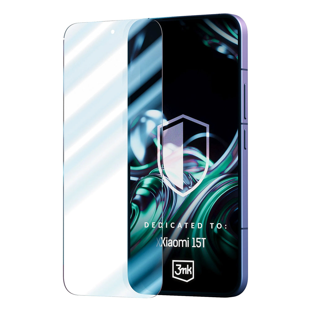 Film de protection d'écran 3MK FlexibleGlass pour Xiaomi 15T, Verre Flexible, Full Glue