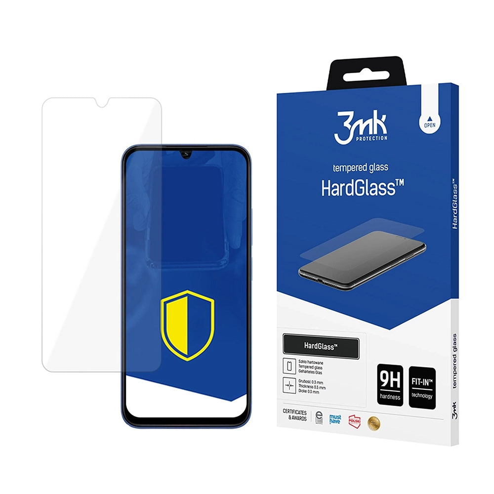 Film de protection d'écran 3MK HardGlass pour Xiaomi Redmi 15C 4G, Verre Trempé, Full Glue