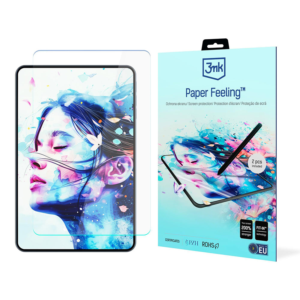 Film de protection d'écran 3MK Paper Feeling pour Apple iPad (2025) / (2022), Plastique, Set de 2 pièces