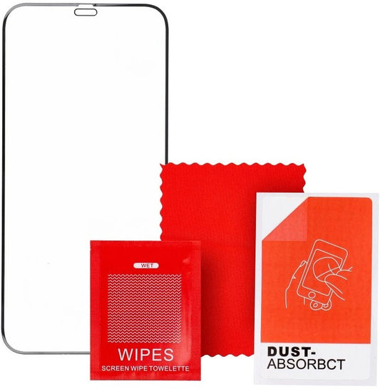 Film de protection d'écran Veason PRO pour Motorola Moto E32s / E22s / E32 / G22, Verre trempé, Full Glue, 6D, Noir
