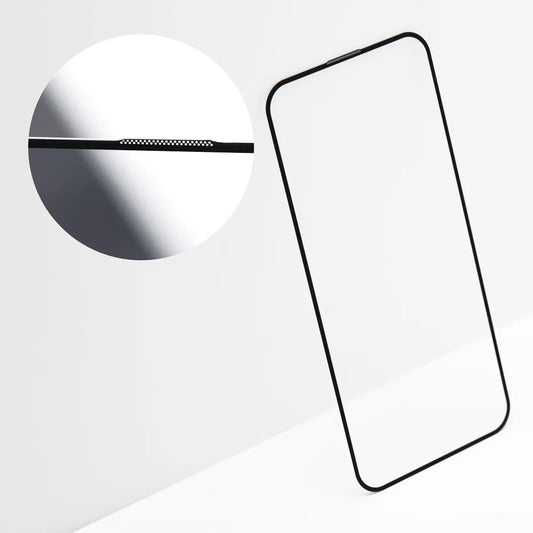 Film de protection d'écran OEM OG Premium pour Apple iPhone 17 Pro Max, Verre Trempé, Full Glue, Noir