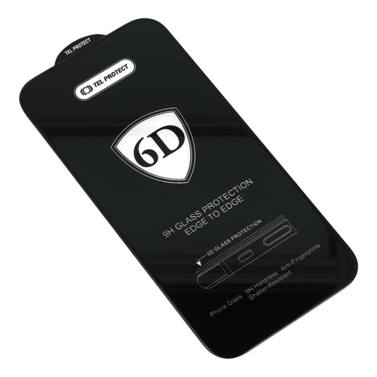 Film de protection d'écran OEM pour Samsung Galaxy S26 S942, Verre trempé, Collage complet, 6D, Noir