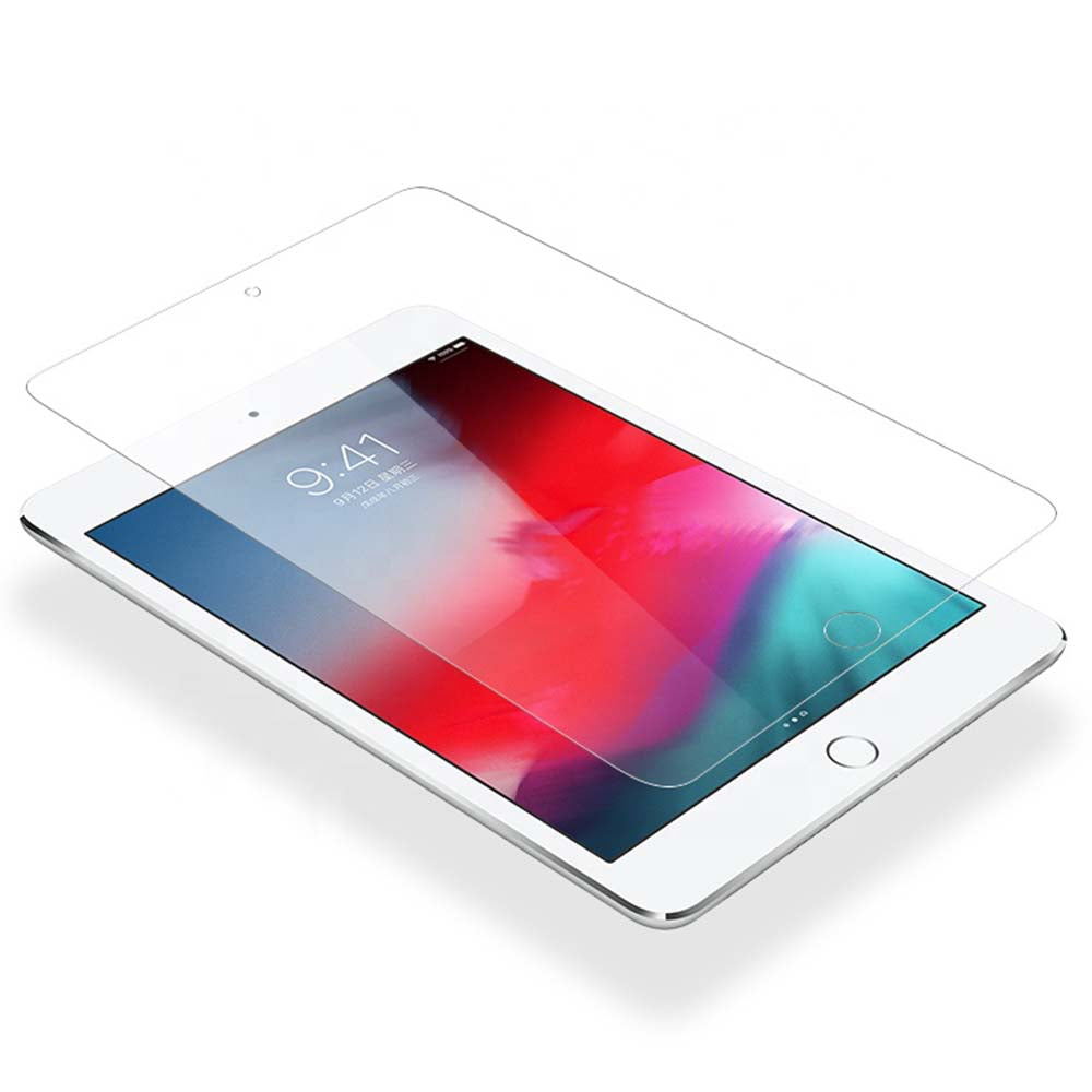 Film de protection écran Blueo HD pour Apple iPad 10.2 (2021) / 10.2 (2020) / 10.2 (2019), Verre Trempé, Full Glue