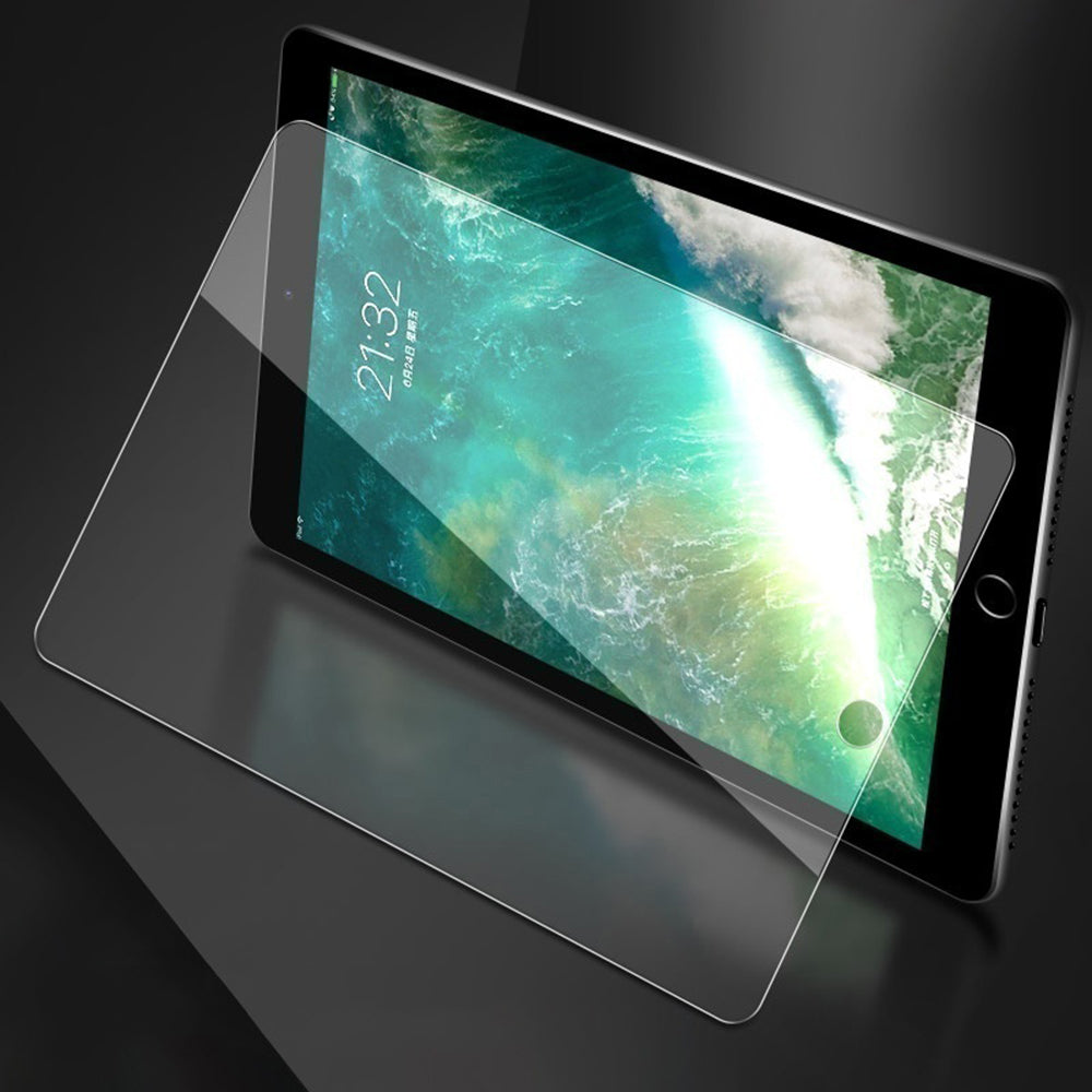 Film de protection écran Blueo HD pour Apple iPad 10.2 (2021) / 10.2 (2020) / 10.2 (2019), Verre Trempé, Full Glue