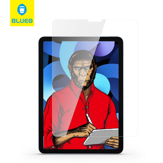 Film de protection d'écran Blueo HD pour Apple iPad Pro 11 (2024), Verre trempé, Collage intégral
