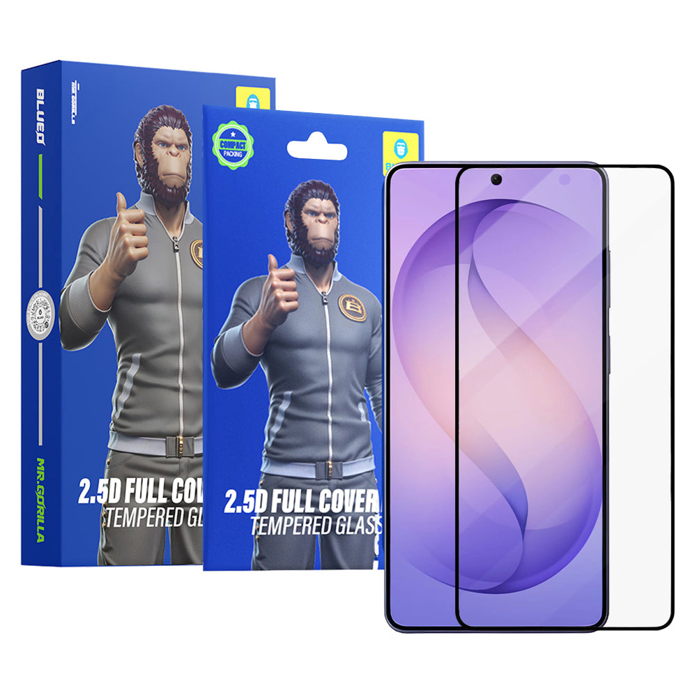 Film de protection Écran Blueo HD pour Samsung Galaxy S26 Ultra S948, Verre Trempé, Full Glue, 2.5D, Set de 5 pièces, Noir