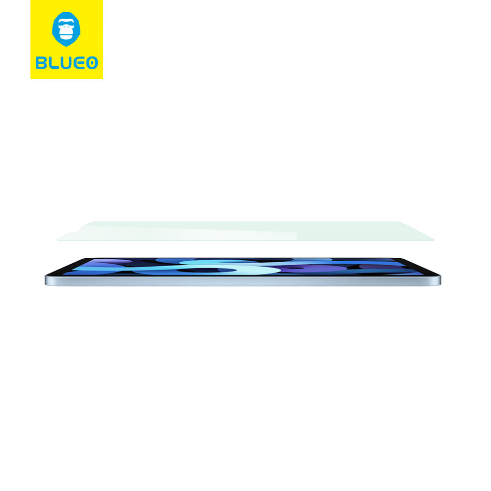 Film de protection d'écran Blueo pour Apple iPad Pro 12.9 (2022) / Pro 12.9 (2021) / Pro 12.9 (2020), Verre Trempé, Full Glue