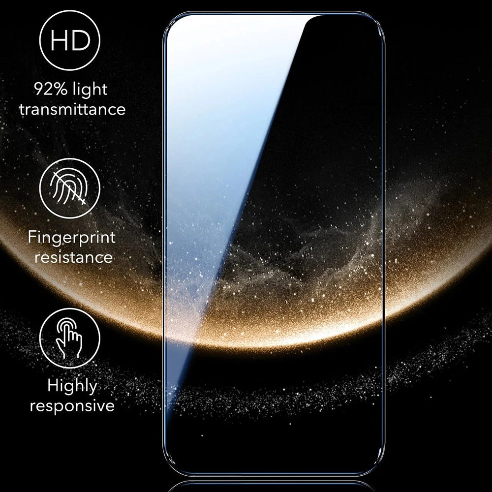 Film de protection d'écran ESR Corning UltraFit pour Apple iPhone 17 Pro, Verre Trempé, Full Glue, Lot de 3 pièces, Noir