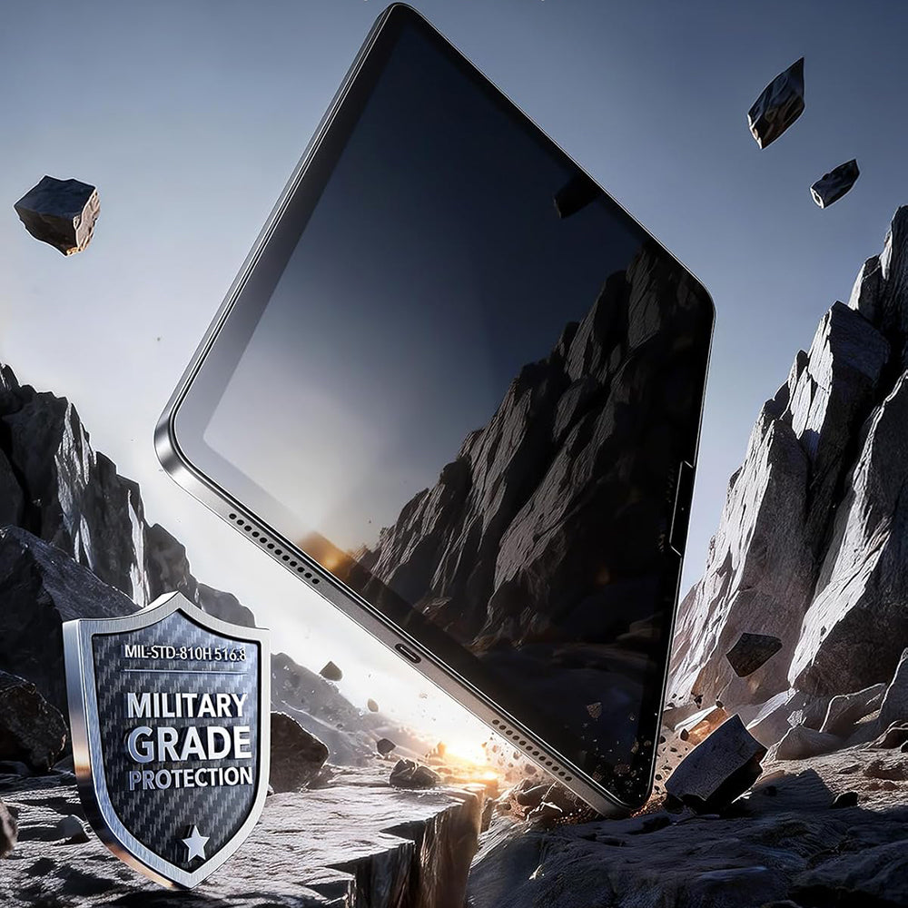 Film de protection d'écran ESR Armorite Paper Feel UltraFit pour Apple iPad (2025) / (2022), Verre Trempé, Full Glue, Lot de 2 pièces