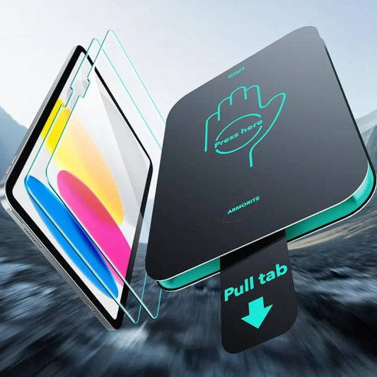 Film de protection d'écran ESR Armorite UltraFit pour Apple iPad (2025) / (2022), Verre Trempé, Full Glue, Lot de 2 pièces