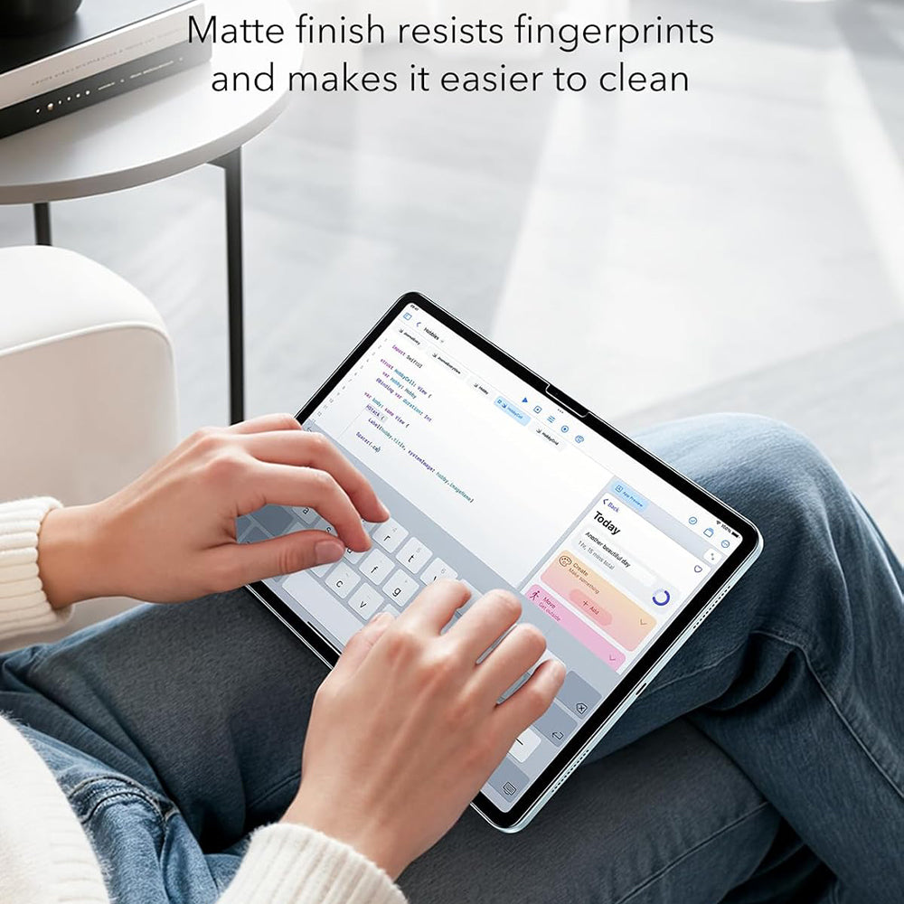 Film de protection d'écran ESR Paper Feel UltraFit pour Apple iPad (2025) / (2022), Plastique, Lot de 2 pièces