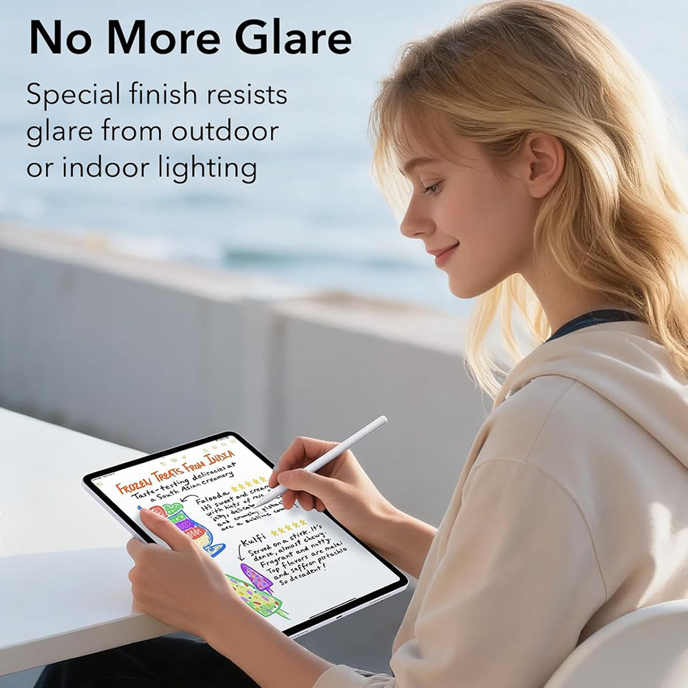 ESR Paper Feel UltraFit Screen Protector for Apple iPad Air 13 (2026) / Pro 13 (2025), Plastic, Set of 2 pieces