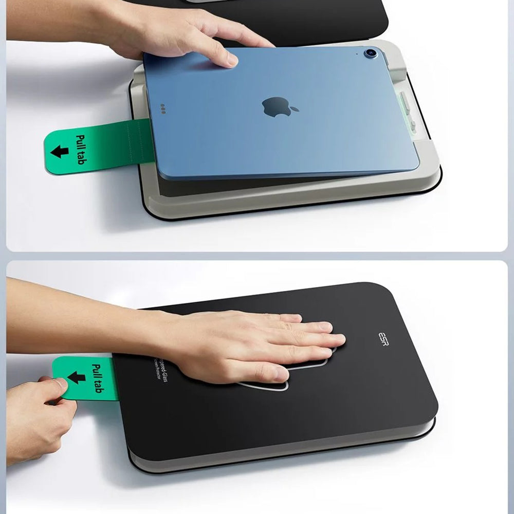 Film de protection d'écran ESR UltraFit pour Apple iPad (2025) / (2022), Verre Trempé, Full Glue, Lot de 2 pièces