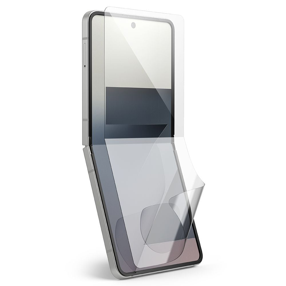Ringke Dual Easy Pro Interior Screen Protector for Samsung Galaxy Z Flip7 F766, Plastic, Set of 2 Pieces