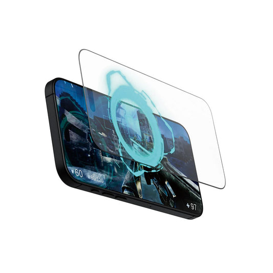 Film de protection d'écran mat PanzerGlass Ultra-Wide Fit Gaming pour Apple iPhone 16 Pro Max, Verre Trempé, Full Glue, Noir