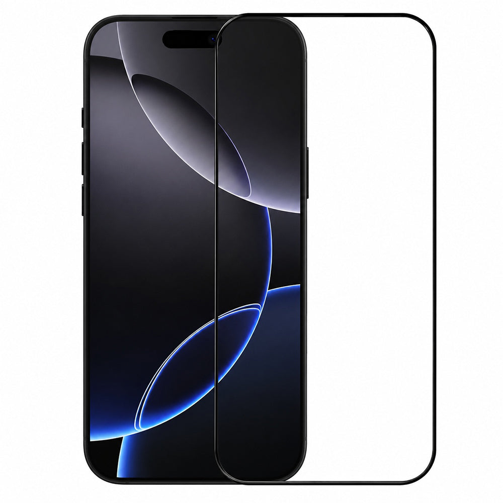 Film de protection d'écran Nillkin CP+ Pro pour Apple iPhone 16 Pro, Verre trempé, Collage complet, Noir