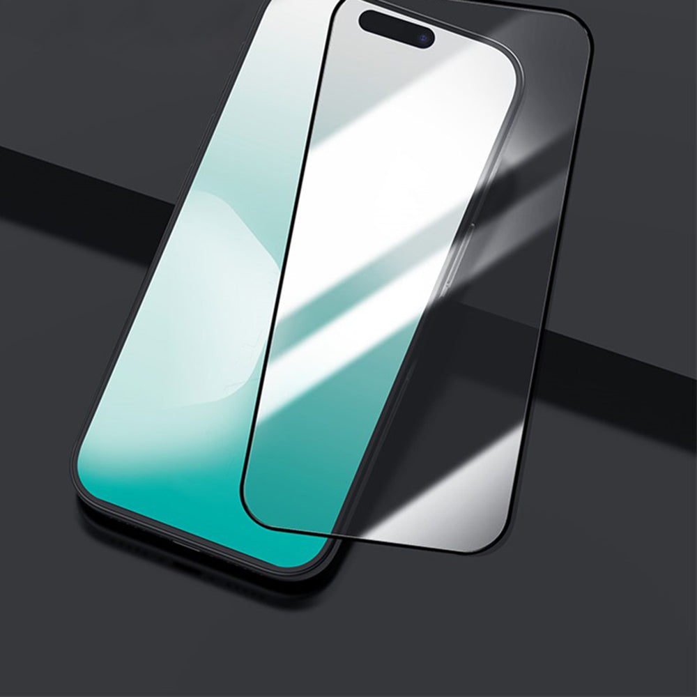 Film de protection d'écran Nillkin CP+ Pro pour Apple iPhone 16 Pro, Verre trempé, Collage complet, Noir