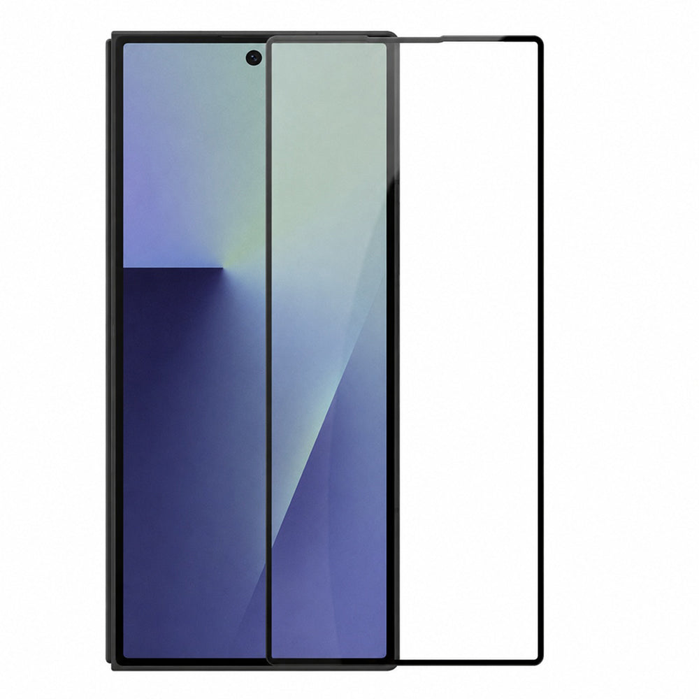 Film de protection écran extérieur Nillkin CP+ Pro pour Samsung Galaxy Z Fold7 F966, verre trempé, colle intégrale, noir
