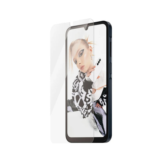 Film de protection d'écran PanzerGlass Safe. Ultra-Wide Fit EasyAligner pour Samsung Galaxy A26 A266, Verre Trempé, Full Glue