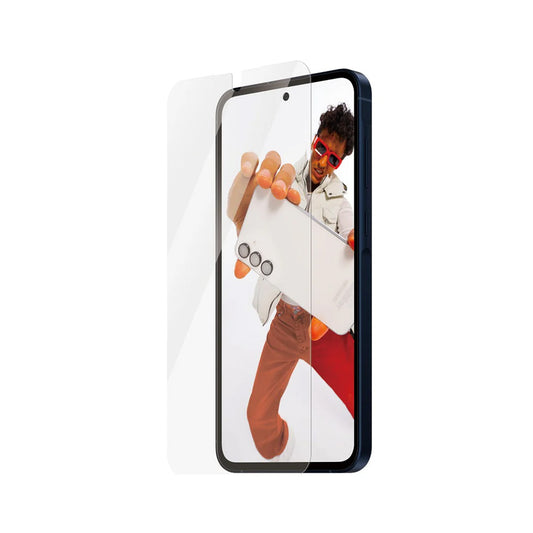 Film de protection d'écran PanzerGlass Safe. Ultra-Wide Fit EasyAligner pour Samsung Galaxy A56 A566, Verre Trempé, Full Glue