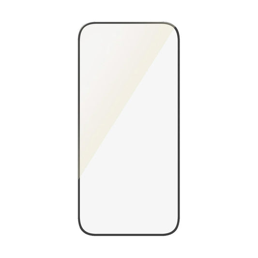 Film de protection d'écran PanzerGlass Ultra-Wide Fit EyeCare pour Apple iPhone 16 Pro Max, Verre Trempé, Full Glue, Noir