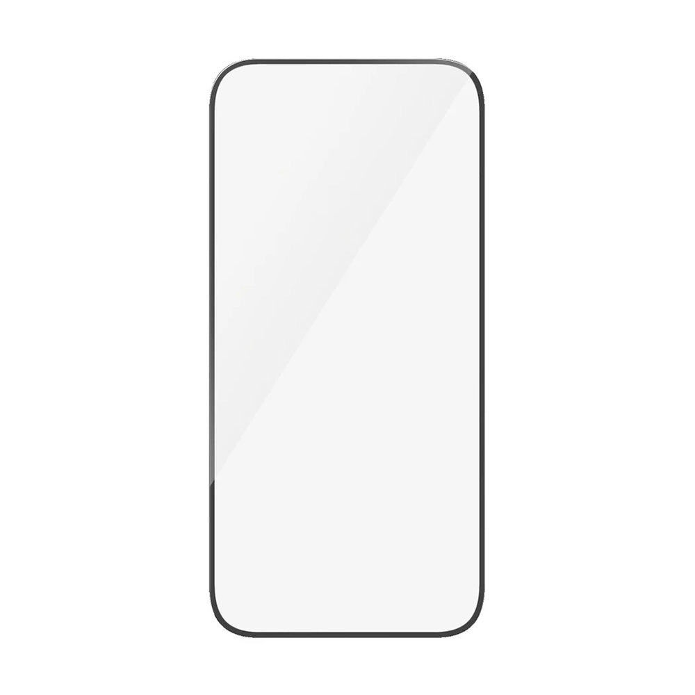 Film de protection d'écran PanzerGlass Ultra-Wide Fit pour Apple iPhone 16 Pro, Verre Trempé, Full Glue, Noir