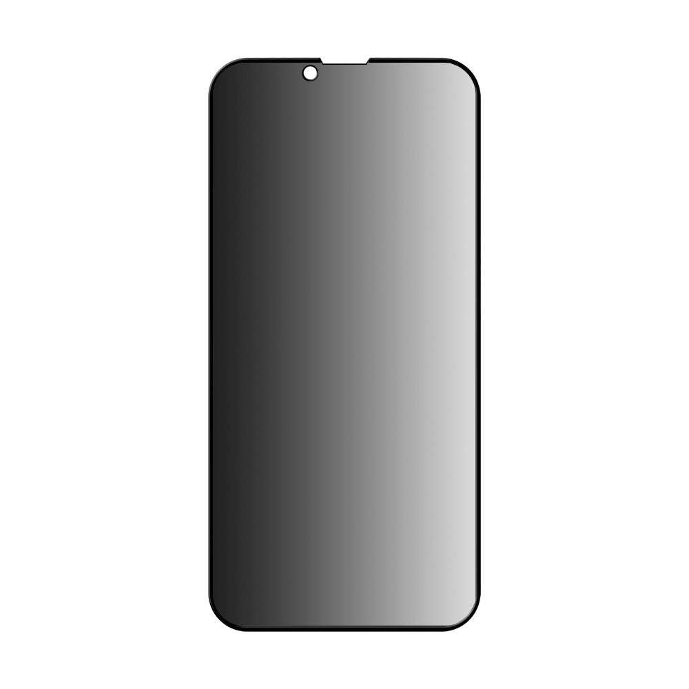 Film de protection écran Privacy Anank 3X Renforcé pour Apple iPhone 17e / 16e / 14 / 13 Pro, Verre Sécurisé, Collage Complet, 2.5D