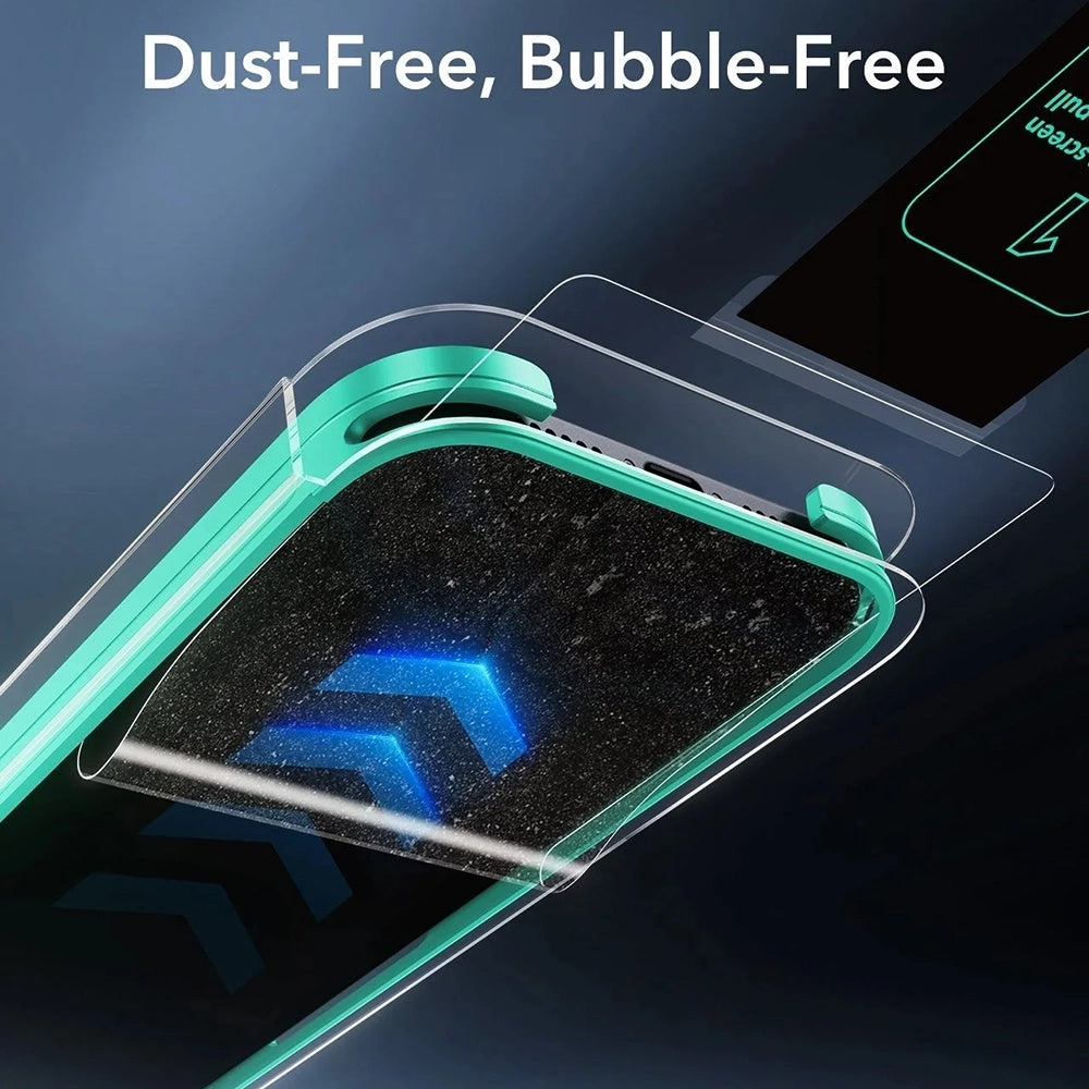 Privacy Screen Protector ESR Armorite UltraFit for Apple iPhone 17, Tempered Glass, Full Glue, Set of 3 Pieces