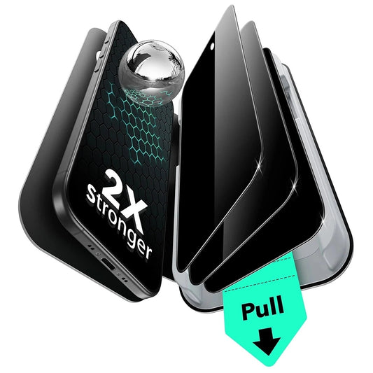 Film de protection Écran Privacy ESR UltraFit pour Apple iPhone 17 Air, Verre Trempé, Full Glue, Set de 3 pièces