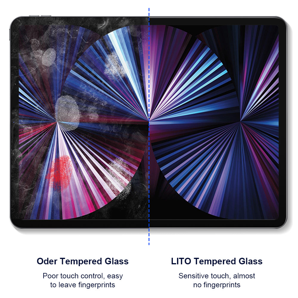 Film de protection d'écran Privacy Lito Classic pour Apple iPad Air 11 (2026) / Air 11 (2025), Verre trempé, Full Glue, 2.5D