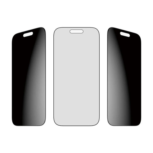 Film de protection écran Privacy PanzerGlass Ultra-Wide Fit 2-Way EasyAligner pour Apple iPhone 17 Pro, Verre Trempé, Full Glue