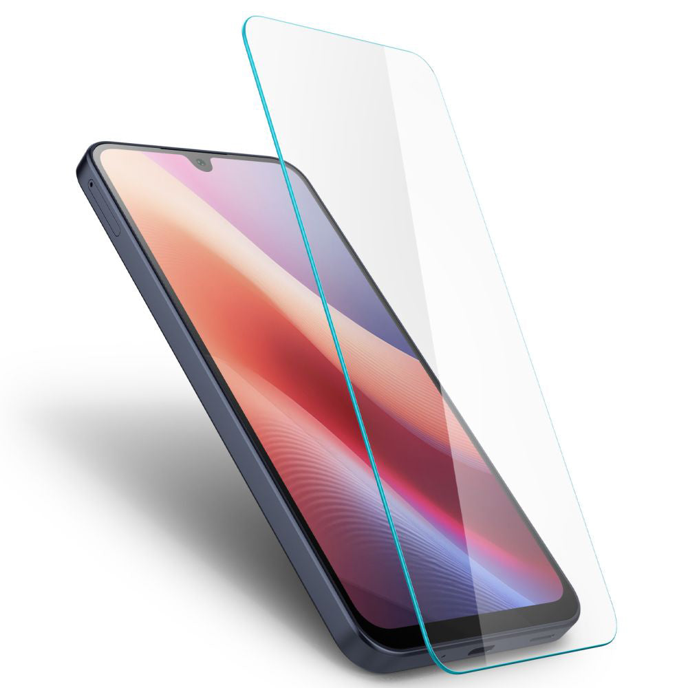 Film de protection d'écran Spigen GlastR Slim pour Samsung Galaxy A26 A266 / A16 5G A166 / A16 4G A165, Verre Trempé, Full Glue, Lot de 2 pièces