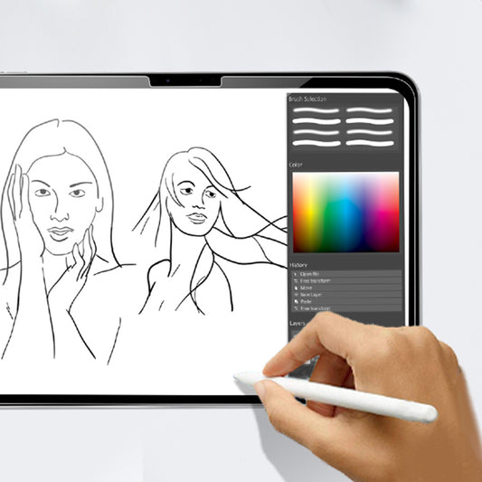 Film de protection d'écran Techsuit ArmorGlass CrystalHD pour Xiaomi Redmi Pad Pro / Pad Pro 5G / Poco Pad, Verre Trempé, Full Glue, Lot de 2 pièces.