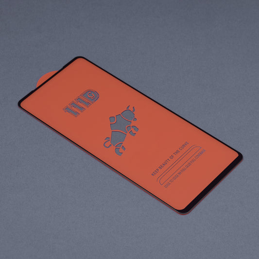 Film de protection d'écran Techsuit pour Realme 8 Pro / 8, Verre trempé, Full Glue, 111D, Noir