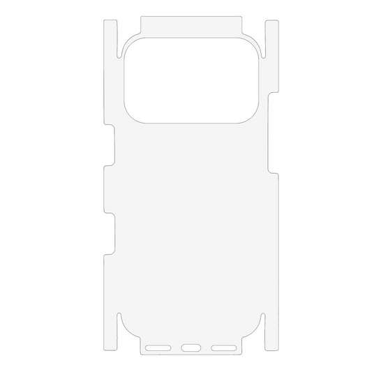Film de protection arrière OEM pour Apple iPhone 17 Pro, Plastique
