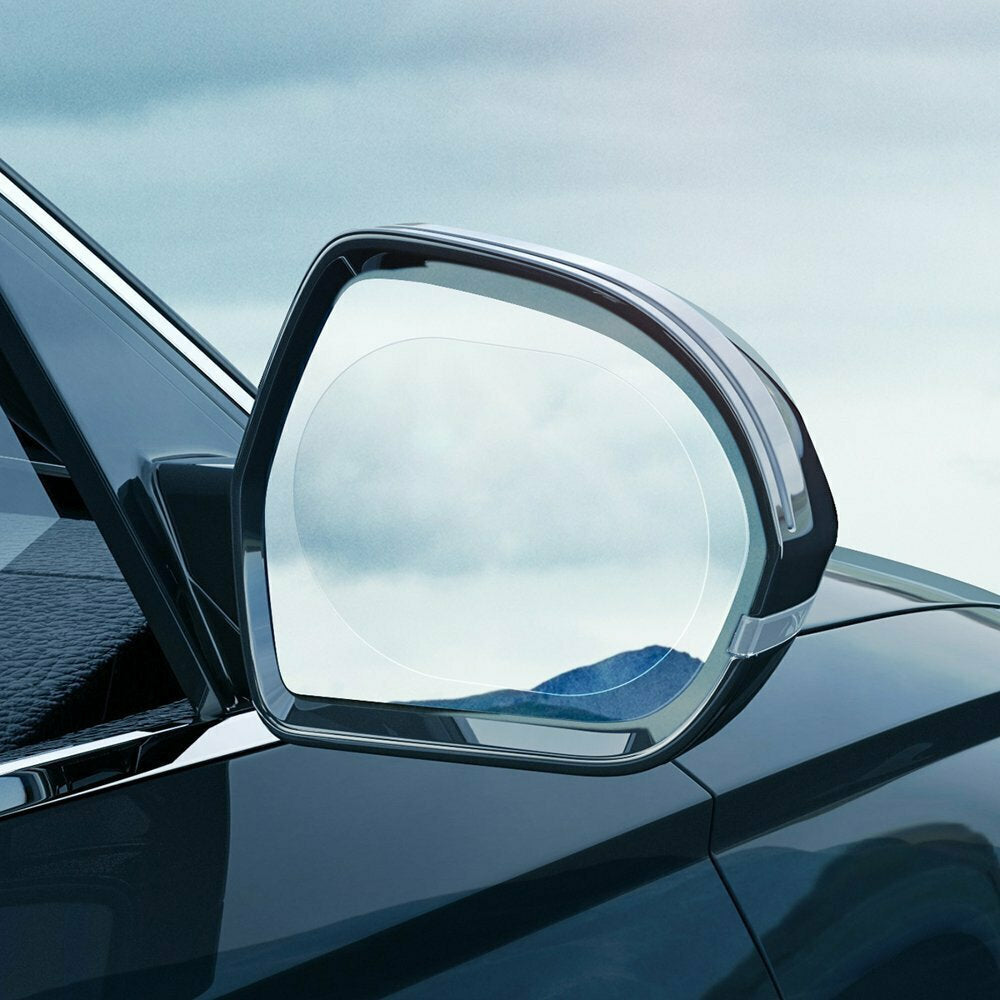 Film Miroir Anti-Pluie Baseus, 135mm x 95mm, Plastique, Set de 2 pièces SGFY-C02
