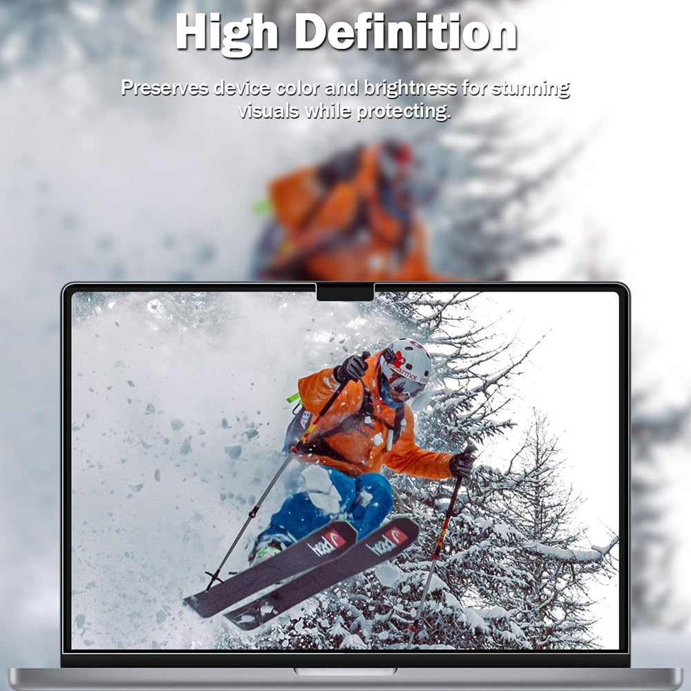 Film de protection d'écran anti-lumière bleue Techsuit VisionProX pour Apple MacBook Air 13 pouces (2020) / (2018) / (2017), Plastique