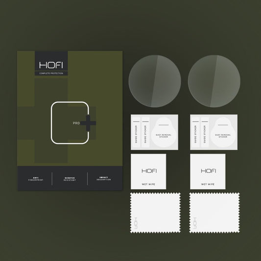 Film de protection HOFI PRO+ pour Huawei Watch GT 4 46mm, Lot de 2 pièces, Verre trempé