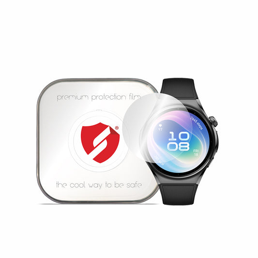 Film de protection Smart Protection Premium Classic pour Huawei Watch 6 46 mm, plastique, lot de 4 pièces