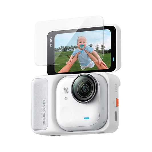 Film de Protection d'Écran Spigen GlastR Slim pour Insta360 Go Ultra, Verre Trempé, Set de 2 pièces AGL11171