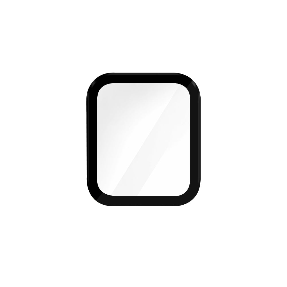 Film de protection Techsuit Nano Flex pour Apple Watch 40mm Series, Set de 2 pièces, Plastique, Noir